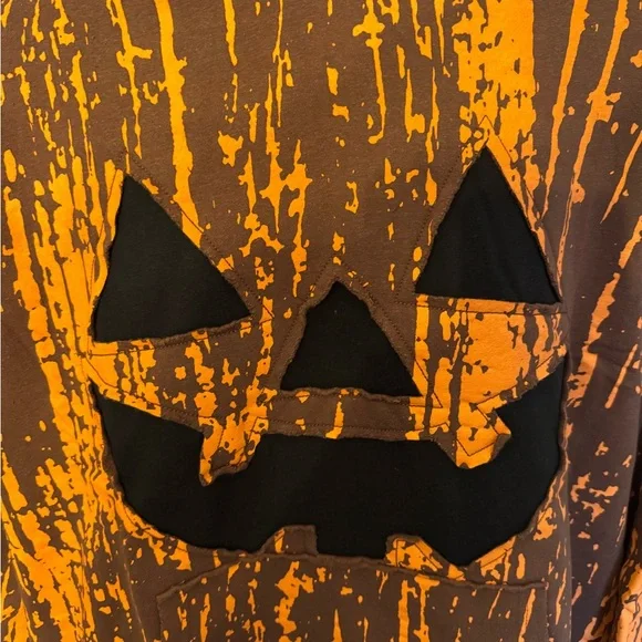 Halloween Jack-o’-lantern Hoodie for Men - Picture 2 of 2